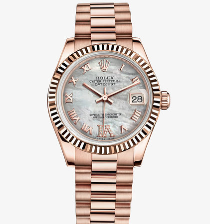 Ladies Rolex Datejust in rose gold with mother of pearl dial\\n\\n23/03/2016 16:25