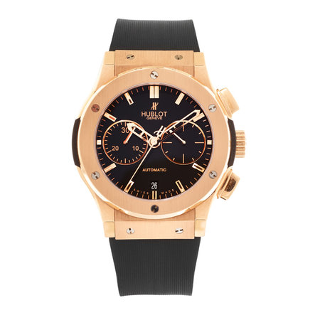 Rose Gold Hublot with black rubber strap and black dial\\n\\n23/03/2016 16:25