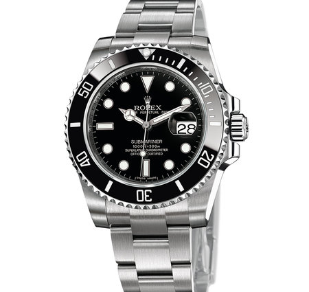Gents Rolex Submariner with a black dial and stainless steel case and strap\\n\\n23/03/2016 16:25