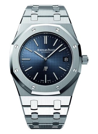 Audemars Piguet gents stainless steel watch with navy dial\\n\\n23/03/2016 16:25
